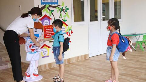Hà Nội chuẩn bị phương án cho trẻ Mầm non trở lại trường