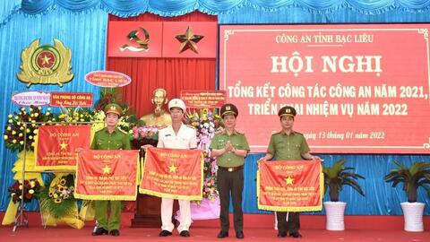 Lực lượng Tham mưu Công an Bạc Liêu hoàn thành xuất sắc nhiệm vụ được giao