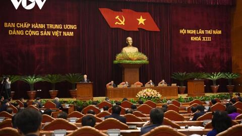 Hôm nay, bế mạc Hội nghị Trung ương 5 khóa XIII