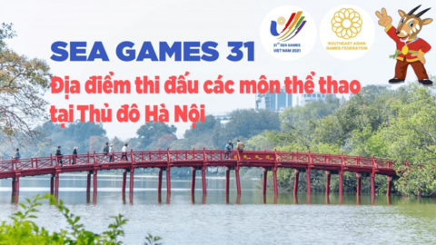 Địa điểm thi đấu các môn thể thao tại SEA Games 31 ở Thủ đô Hà Nội