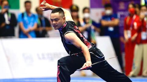 Wushu “mở hàng” ấn tượng cho đoàn thể thao Việt Nam