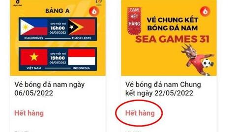 U23 Việt Nam chưa đá bán kết, vé xem chung kết đã "cháy" hàng