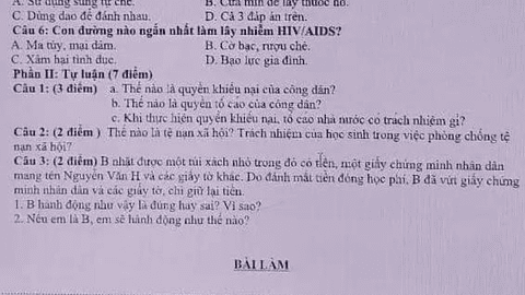 Lộ đề thi học kì, hơn 400 học sinh lớp 8 ở Bình Dương phải thi lại