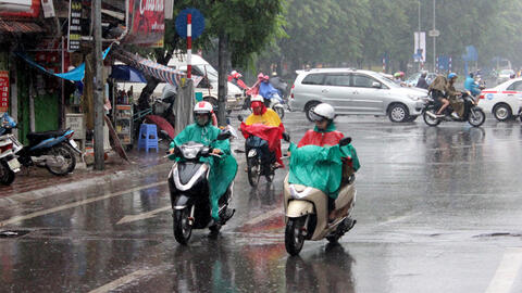 Thời tiết Hà Nội và cả nước hôm nay, 23/6