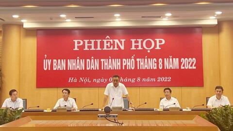 Phân công công tác của Chủ tịch và 6 Phó Chủ tịch UBND TP Hà Nội