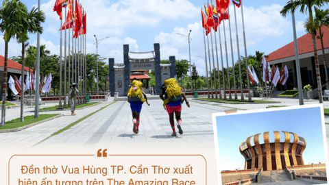 Đền thờ Vua Hùng TP.Cần Thơ xuất hiện ấn tượng trên Gameshow hàng đầu nước Mỹ
