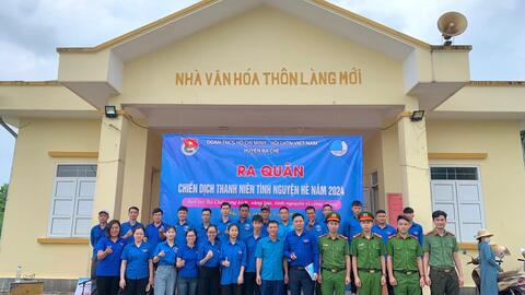 Quảng Ninh: Tuổi trẻ huyện Ba Chẽ ra quân chiến dịch tình nguyện hè năm 2024