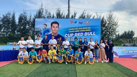 Chung kết Giải bóng đá Thanh niên công nhân Cup Red Bull 2024