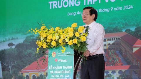 Khánh thành trường công lập chuẩn xanh quốc tế đầu tiên tại Việt Nam