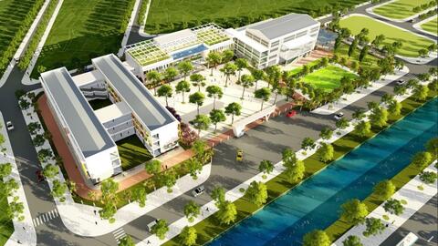 Ngôi trường hiện đại được đầu tư trọng điểm ở huyện Đông Anh