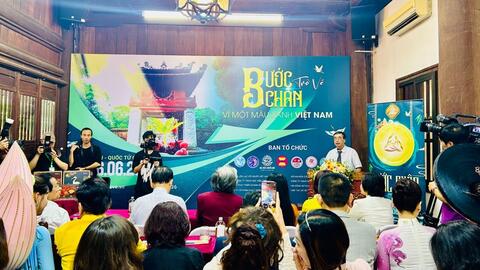 Chuỗi hoạt động "Bước chân trở về - Vì một màu xanh Việt Nam" bảo vệ thiên nhiên
