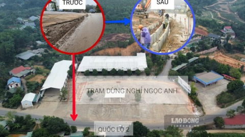 Phá bỏ sân trạm dừng nghỉ lấn quốc lộ của Tuấn "trắng"