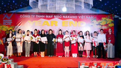 Tất niên ấm áp, gắn kết đoàn viên Công ty May mặc Nakano Việt Nam