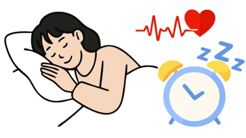 Ngủ không đều độ làm tăng nguy cơ bệnh tim