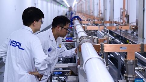 Trung Quốc tạo tia điện tử đầu tiên cho cơ sở synchrotron thế hệ mới