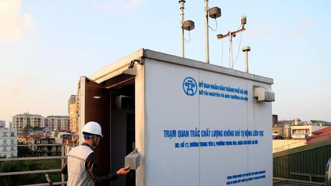 Hà Nội cần sớm đầu tư hệ thống quan trắc không khí
