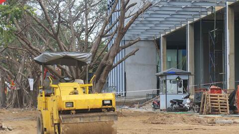 Chợ cao 9 tầng ở Hà Nội sắp hoàn thiện sau nhiều năm chậm tiến độ