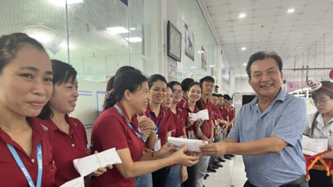 Mức thưởng Tết tăng 16-20% ở Đồng Nai