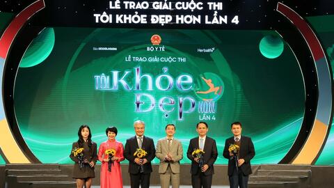 Bộ Y tế trao giải Cuộc thi “Tôi khỏe đẹp hơn” lần thứ 4: Lan tỏa mạnh mẽ tư duy phòng bệnh từ sớm