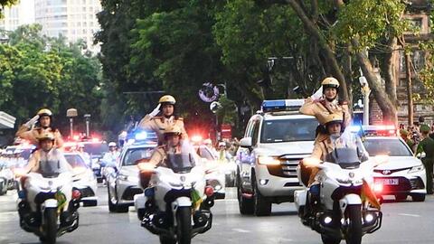 Lịch cấm đường ở Hà Nội từ 19.1 đến 25.1 phục vụ Đại hội Đảng