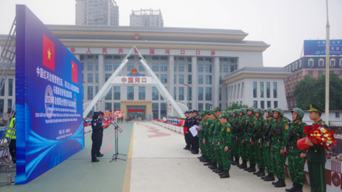 Biên phòng Lào Cai ra quân giữ vững an ninh nơi biên giới