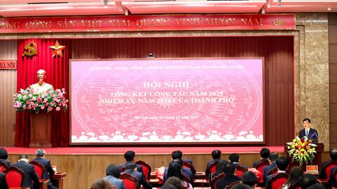 Hà Nội: Triển khai nhiệm vụ trọng tâm tháng 2-2026