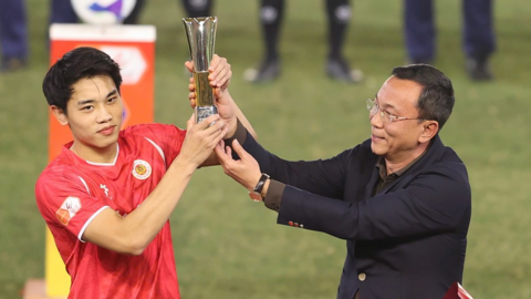 Đình Bắc nhận giải thưởng “Vua phá lưới” tại VCK U23 châu Á 2026