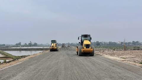 Cần sớm đưa Dự án đường trục ĐH 09 về đích