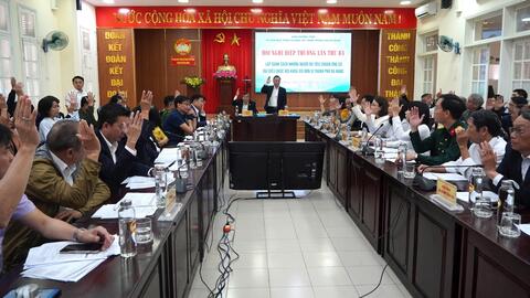 Đà Nẵng: Thống nhất danh sách người ứng cử Đại biểu Quốc hội và đại biểu HĐND