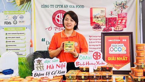 Đòn bẩy nâng tầm sản phẩm OCOP Thủ đô