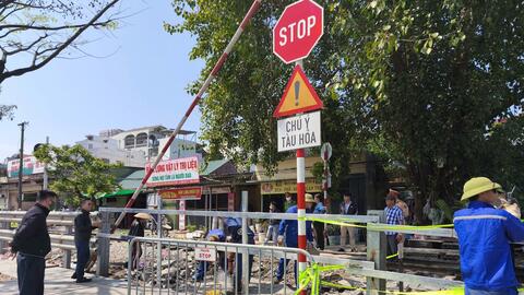 Phường Hoàng Liệt xóa bỏ 5 lối đi tự mở băng qua đường sắt