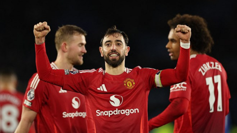 Bruno Fernandes đặt mục tiêu cùng Man United về nhì Premier League