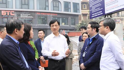 Cầu Giấy cùng khơi thông "điểm nghẽn" đường Vành đai 2,5