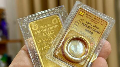 Giá vàng hôm nay 26.3: Vàng nhẫn, vàng miếng giảm 1,5 triệu đồng/lượng