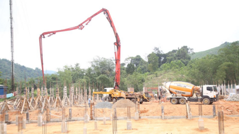 Đẩy nhanh tiến độ xây trường nội trú liên cấp ở Quảng Trị