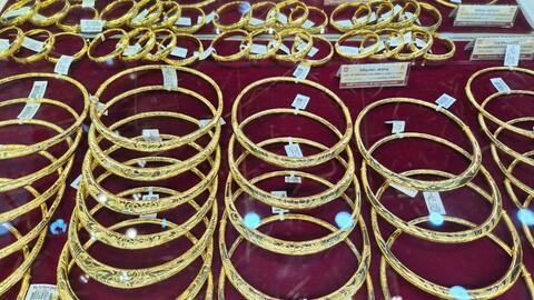 Giá vàng tăng 4,5 triệu đồng/lượng