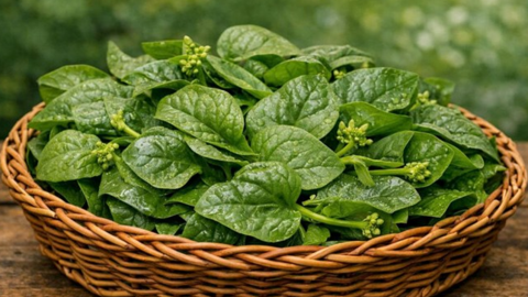 Kiểm soát axit uric hiệu quả nhờ ăn rau mồng tơi đúng cách