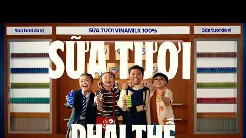 SỮA TƯƠI VINAMILK 100% - ĐA VỊ - THÍCH GÌ CŨNG CÓ - SỮA TƯƠI PHẢI THẾ!