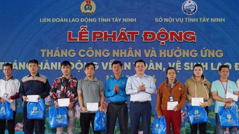 Tây Ninh đẩy mạnh chăm lo, bảo đảm an toàn cho người lao động