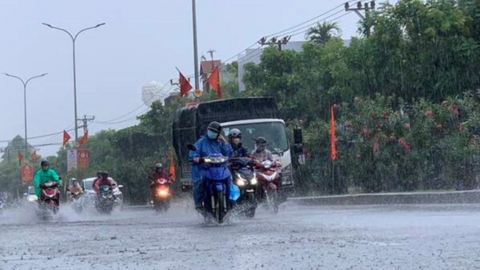 Cảnh báo các tỉnh thành sắp mưa dông, có nơi mưa rất to trên 100mm