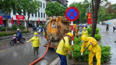 Phường Ngọc Hà chủ động ứng phó thiên tai từ sớm, giảm thiểu rủi ro mùa mưa bão