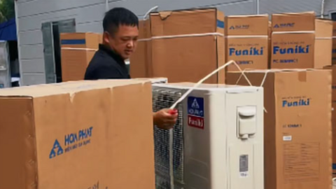 Doanh nghiệp lắp điều hòa, nấu chè giải nhiệt mùa hè cho công nhân