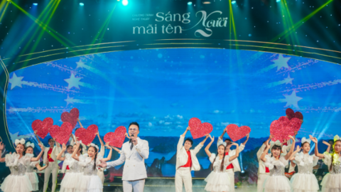 “Sáng mãi tên Người” lan tỏa thông điệp về lý tưởng, niềm tin và khát vọng cống hiến