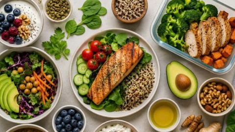 Thực đơn giàu protein giúp giảm mỡ nội tạng và chống viêm hiệu quả
