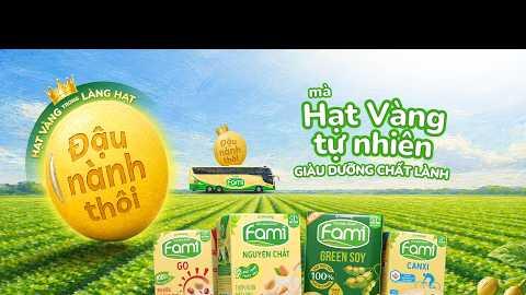 ĐẬU NÀNH THÔI, MÀ HẠT VÀNG TỰ NHIÊN, GIÀU DƯỠNG CHẤT LÀNH - TỰ HÀO ĐỒNG HÀNH CÙNG CHUYẾN XE NHÂN ÁI