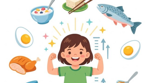 Protein đóng vai trò quan trọng đối với sự phát triển của trẻ nhỏ