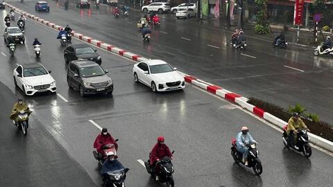 Dự báo thời gian miền Bắc có mưa dông, chấm dứt nắng nóng gay gắt