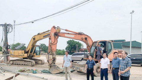 Tháo dỡ công trình, tài sản, bàn giao mặt bằng phục vụ dự án đường trục phía Nam
