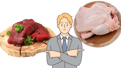 Sự khác biệt về dinh dưỡng giữa thịt đỏ và thịt trắng