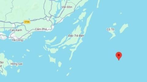 Chìm tàu cá trên Vịnh Bắc Bộ, 2 thuyền viên mất tích